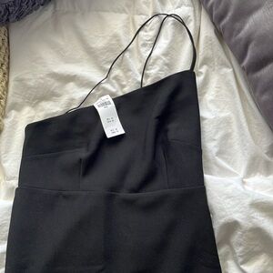 Abercrombie black tennis skort dress